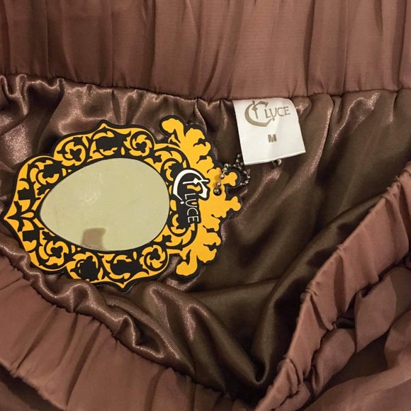 Brand new with tag C. Luce ruched skirt size M (fits like small) - Picture 3 of 3